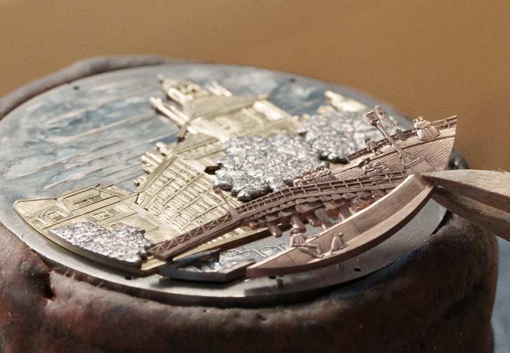 江詩丹頓VACHERON CONSTANTIN Les Cabinotiers閣樓工匠 – Memorable places – Tour de l’Ile鐘樓腕錶