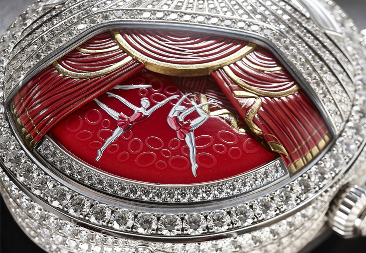 梵克雅寶VAN CLEEF & ARPELS Lady Arpels Ballerine Musicale Rubis