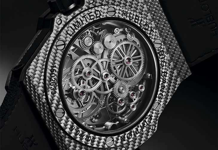 HUBLOT宇舶Big Bang鍍鋁碳纖維陀飛輪腕錶