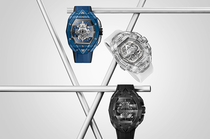 HUBLOT宇舶Spirit Of Big Bang Sang Bleu計時碼錶
