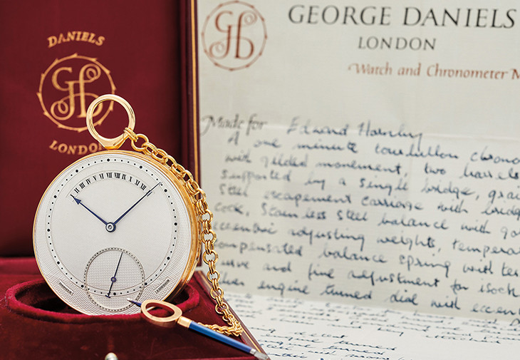 GEORGE DANIELS The Edward Hornby Tourbillon Pocket Watch陀飛輪懷錶