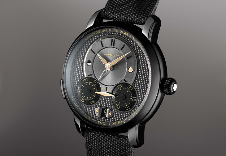 MONTBLANC萬寶龍明星傳承系列系列Nicolas Rieussec計時腕錶限量款500