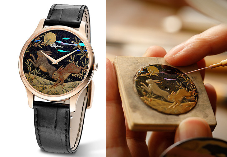 蕭邦表CHOPARD L.U.C XP Urushi Year of the Rabbit蒔繪腕錶