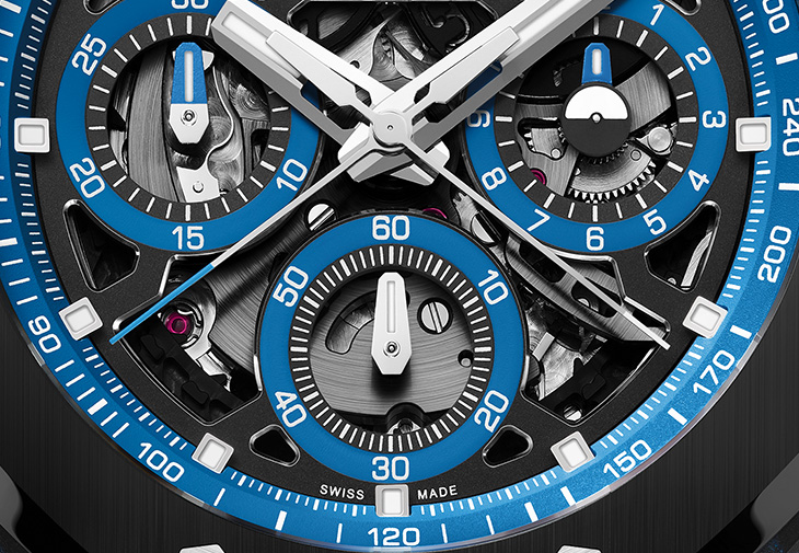 AUDEMARS PIGUET愛彼Royal Oak Concept皇家橡樹概念系列雙追針GMT大日期計時碼錶