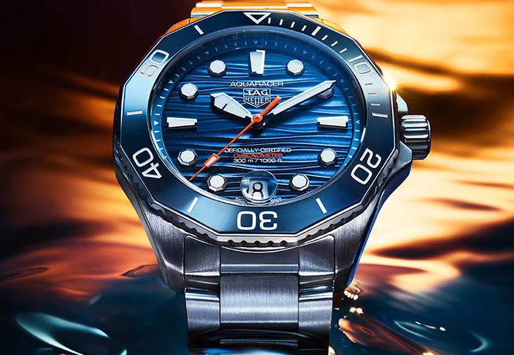 TAG Heuer泰格豪雅Aquaracer Professional 300日期腕錶