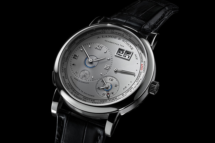 朗格Lange 1 Time Zone 煥新鉑金第二時區