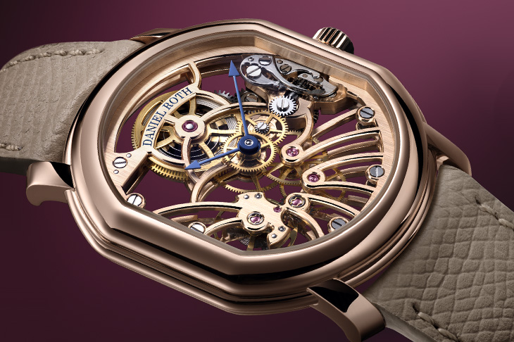 首度鏤空版本／DANIEL ROTH Extra Plat Rose Gold Skeleton／LVMH Watch Week 2026