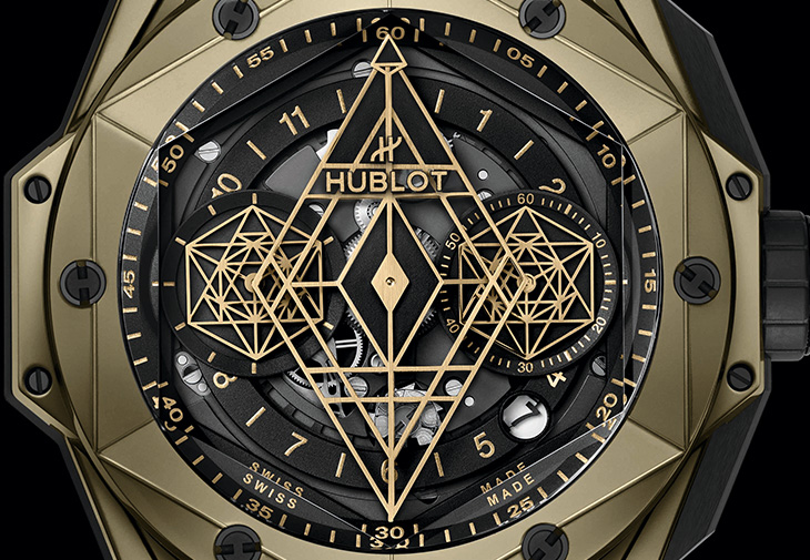 宇舶HUBLOT Big Bang Sang Bleu II魔力金計時碼錶