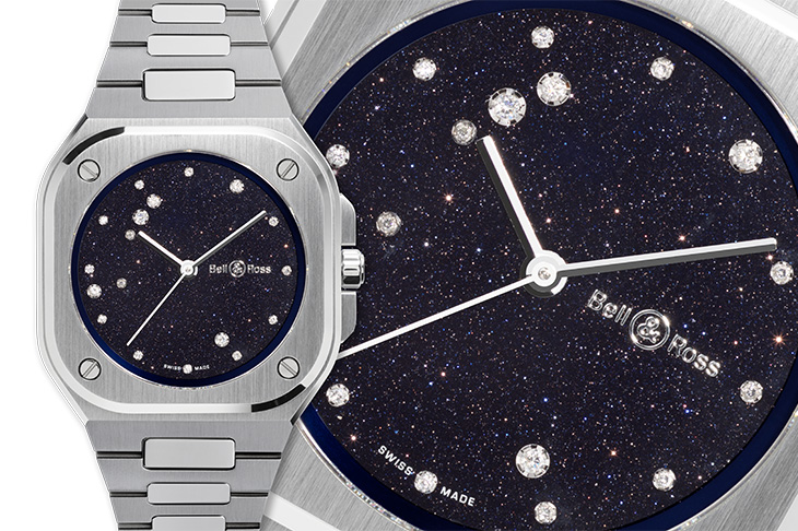 夏夜天空最耀眼的星座／BELL & ROSS BR-05 36mm Diamond Eagle