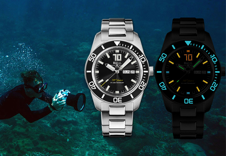 BALL WATCH Engineer Master II Skindiver Heritage AvantGlow 70