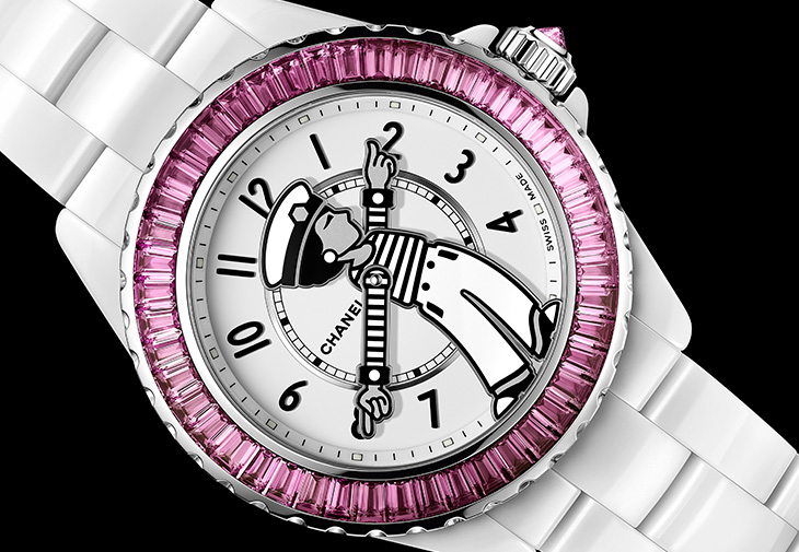 CHANEL香奈兒Mademoiselle J12 La Pausa限定腕錶