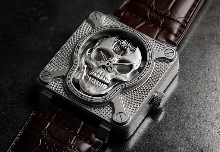 BELL & ROSS BR 01 Laughing Skull