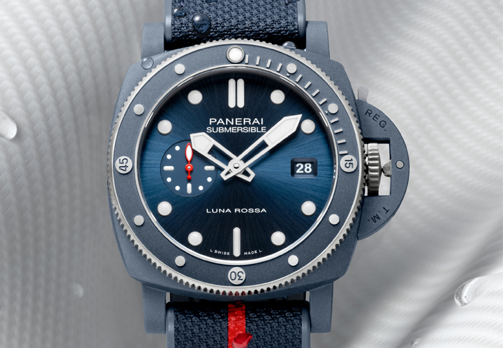 沛納海 Submersible QuarantaQuattro Luna Rossa Ti-Ceramitech™  PAM01466  PAM01543 PANERAI