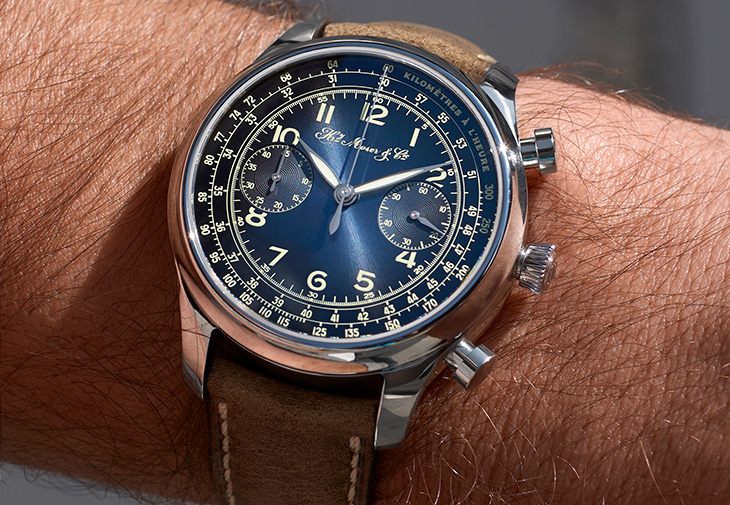 H. Moser & Cie.亨利慕時 Massena LAB 勇創者計時碼錶Compax