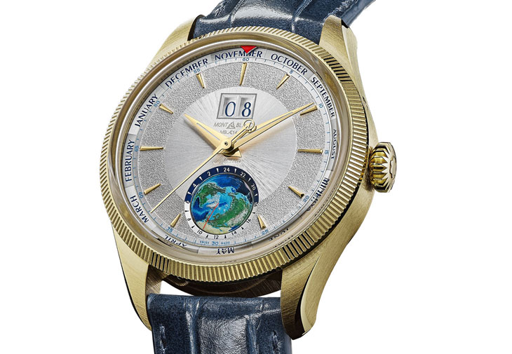 MONTBLANC萬寶龍1858系列Geosphere世界時間全新限量年曆腕錶