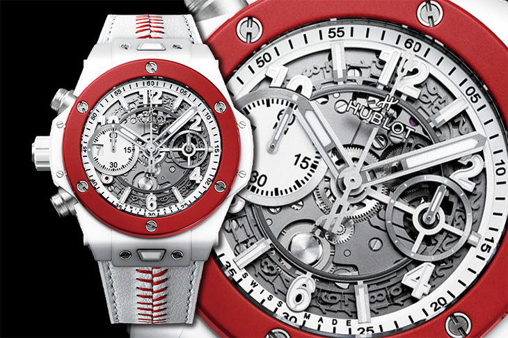 為12強棒球賽而生 HUBLOT Big Bang Unico左冠陶瓷計時碼錶