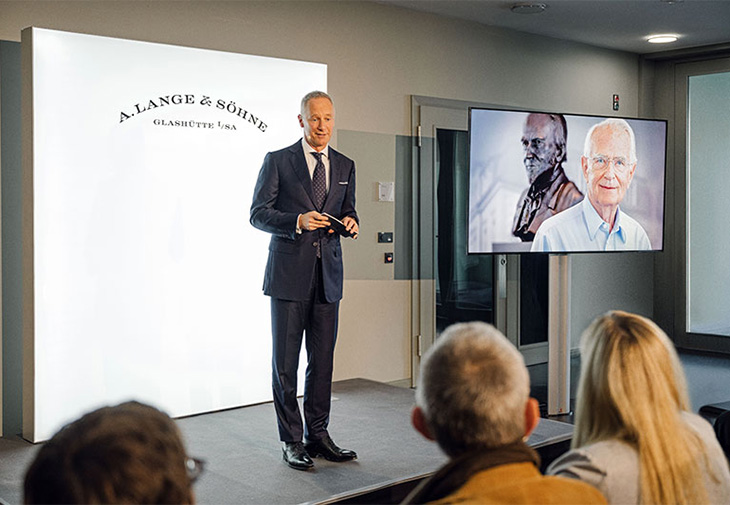 A. Lange & Söhne朗格錶業創辦人Walter Lange瓦爾特．朗格百歲誕辰紀念