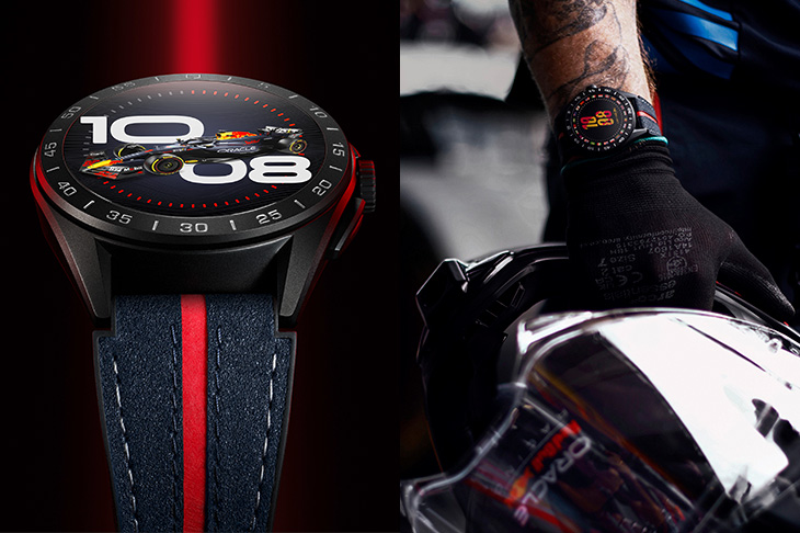 泰格豪雅與Oracle Red Bull Racing再度攜手合作！ TAG Heuer Connected Calibre E4智能腕錶特別版顛覆世界想像
