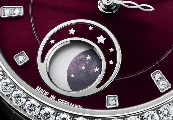 GLASHÜTTE ORIGINAL格拉蘇蒂原創Serenade Luna小夜曲月相腕錶