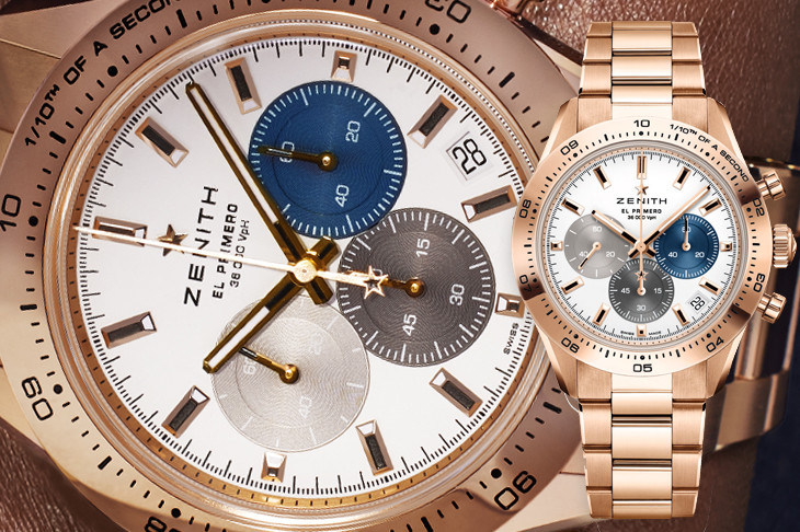 閃耀金色光芒！ZENITH Chronomaster Sport腕錶