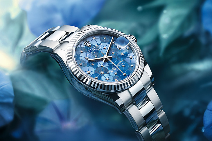 鑽蕊花卉面盤！勞力士Oyster Perpetual Datejust 31