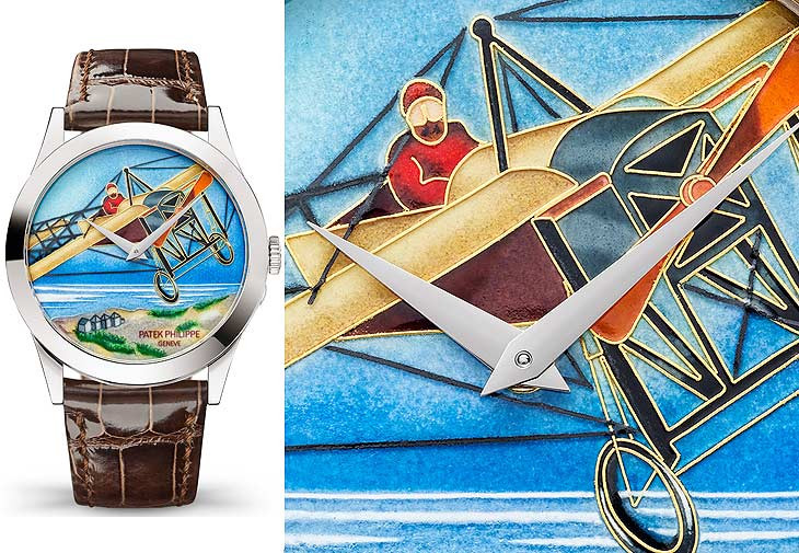 百達翡麗珍稀工藝腕錶5089G-089 In Tribute to the Pioneers of Aviation致敬航空先鋒