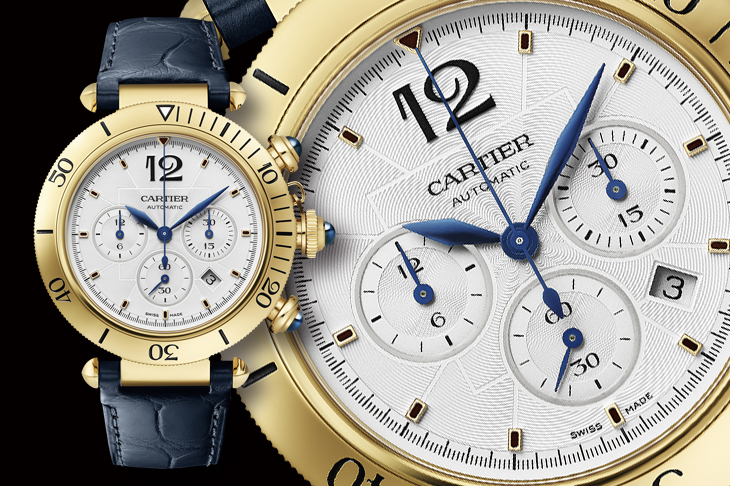 黃金時代的繼承者 卡地亞Pasha de Cartier計時腕錶41mm