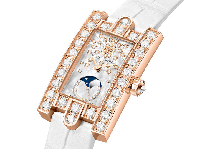 海瑞溫斯頓 HARRY WINSTON 第五大道Avenue Classic Moon Phase腕錶