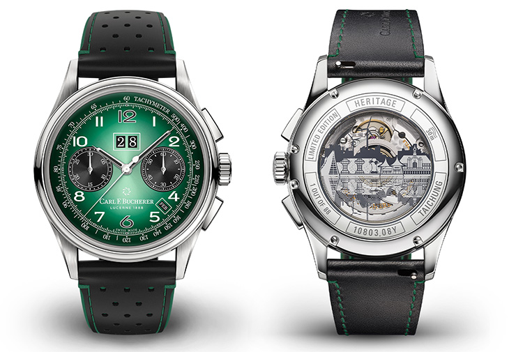 寶齊萊 CARL F. BUCHERER 馬利龍 傳承 柏拉維 計時碼錶 潛水錶 年曆