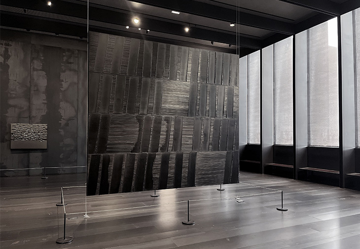 Outrenoirs（Beyond Black）, Peinture 324 x 362 cm, 1986, Polyptyque I Edition