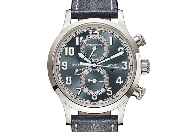 百達翡麗PATEK PHILIPPE 5924G-001飛行員兩地時間計時碼錶