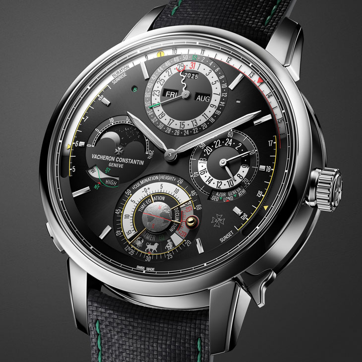 VACHERON CONSTANTIN江詩丹頓閣樓工匠Solaria Ultra超卓複雜功能La Première雙面腕錶