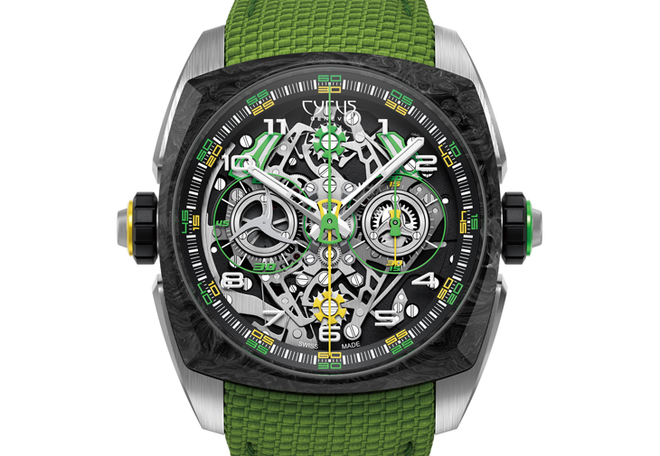 CYRUS Klepcys DICE Lime Carbon
