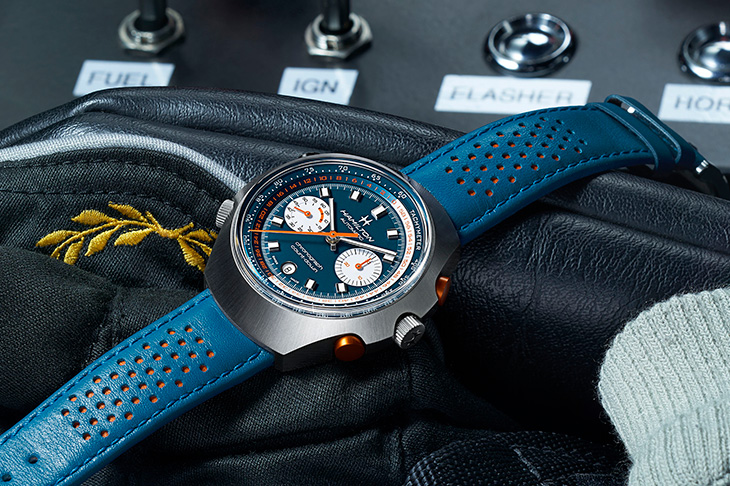 70年代賽車風  漢米爾頓推出Chrono-Matic 50限量版腕錶