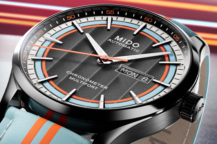 賽車配色重塑競速風格／美度表 Multifort Chronometer 1 Racer