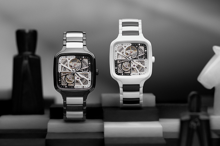 首款黑白雙色「直擊您芯」  RADO True Square真我方形系列限量版腕錶