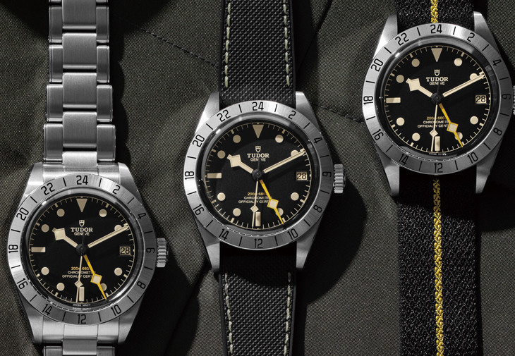 TUDOR Black Bay Pro兩地時間腕錶