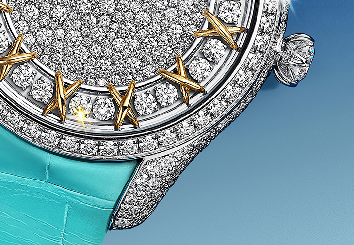 Tiffany & Co.蒂芙尼Jean Schlumberger by Tiffany高級珠寶系列Twenty Four Stone腕錶