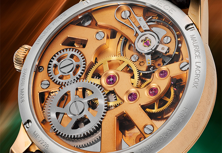 MAURICE LACROIX With What Eyes？by Rodrigo Hernández Ref. MP7228-TIMEFORART24