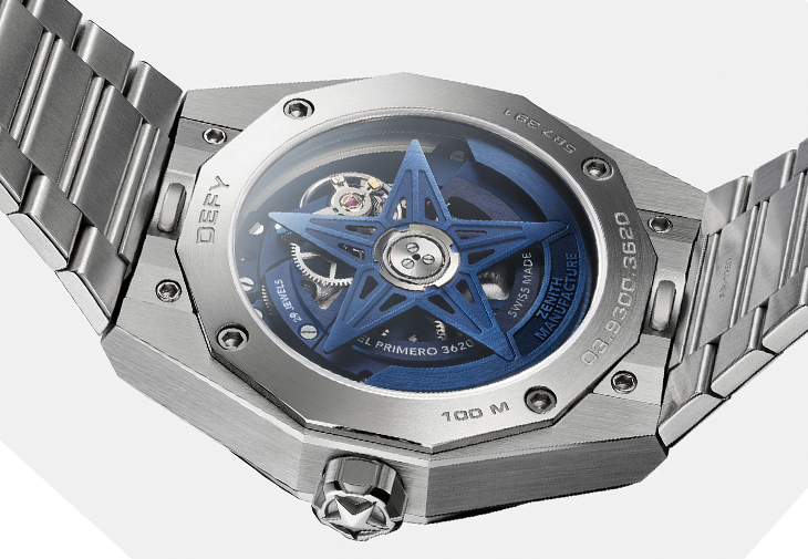 ZENITH DEFY Skyline Skeleton天際線鏤空腕錶
