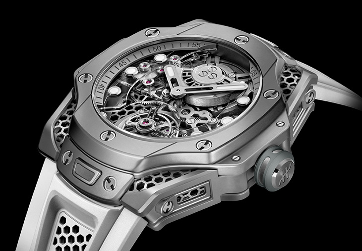 宇舶HUBLOT Big Bang Samuel Ross極光綠陀飛輪腕錶