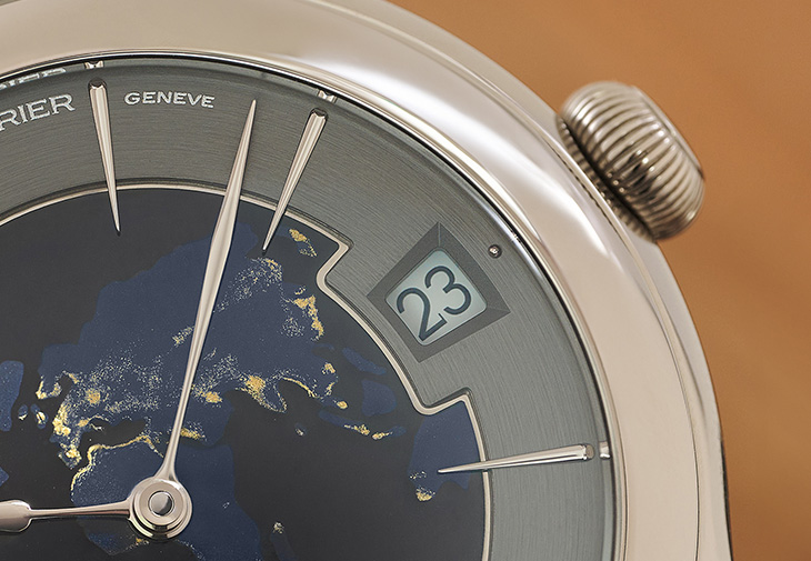 羅倫斐LAURENT FERRIER Classic Traveller Globe Night Blue腕錶