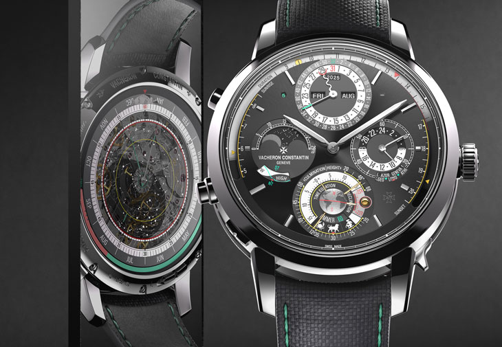 VACHERON CONSTANTIN江詩丹頓閣樓工匠Solaria Ultra超卓複雜功能La Première雙面腕錶