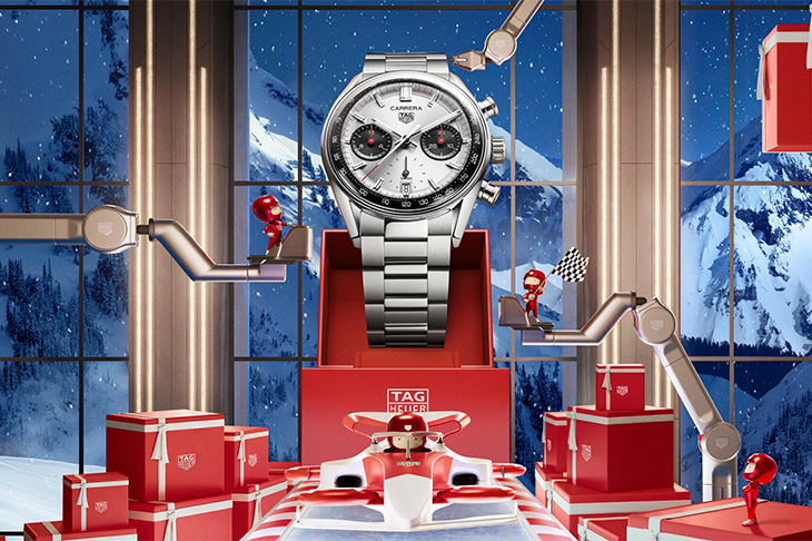 TAG Heuer 2024聖誕獻禮 與泰格豪雅小精靈賽車手一同探索奇幻冒險