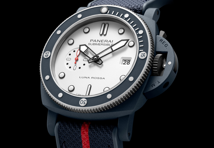沛納海 Submersible QuarantaQuattro Luna Rossa Ti-Ceramitech™  PAM01466  PAM01543 PANERAI