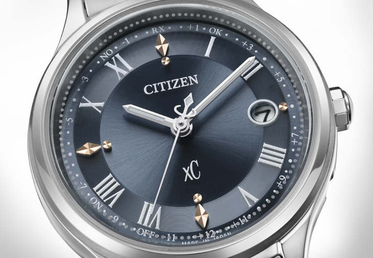 CITIZEN  輕奢光 光動能全球電波對時女錶