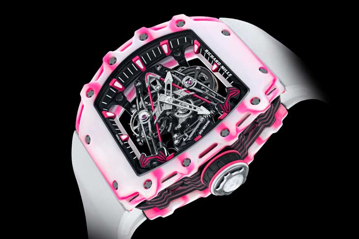 真男人愛粉紅 RICHARD MILLE RM 38-02 Tourbillon