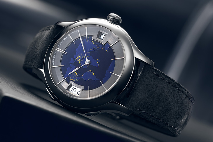 夜晚的地球樣貌！LAURENT FERRIER Classic Traveller Globe Night Blue腕錶
