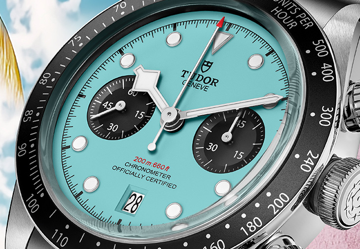 TUDOR帝舵Black Bay Chrono火鶴藍色款腕錶