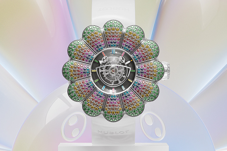 童趣塗鴉的彩虹時刻 宇舶MP-15村上隆陀飛輪Only Watch腕錶